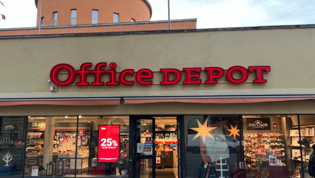 office depot kontorsmaterial papper pärm kontorsvaror